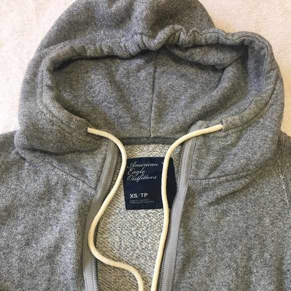 American Eagle Half-Zip Pullover Hoodie - Picture 2 of 6